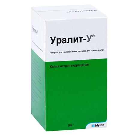 Фото Уралит-У, гранулы д/приг раствора д/приема внутрь, 280 г