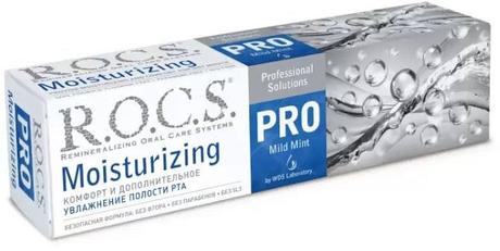 Фото Rocs Pro Moisturizing, увлажняющая зубная паста, 100 мл (135 гр)