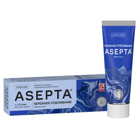 Фото Асепта Plus Бережное Отбеливание, зубная паста, 75 мл