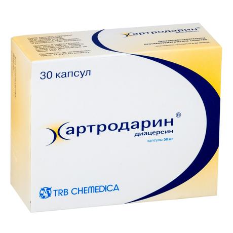 Фото Артродарин, капсулы 50 мг, 30 шт.