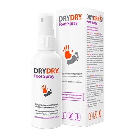 Фото Драй Драй Фут, спрей для ног, 100 мл