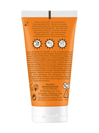 Фото Avene солнцезащитный крем SPF 50+ без отдушек, 50 мл
