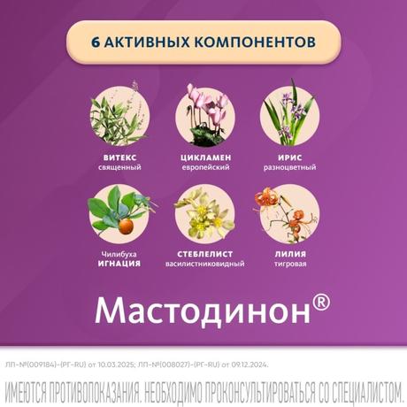Фото Мастодинон, капли 100 мл, 1 шт.