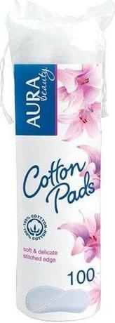 Фото Aura Beauty, ватные диски, 100 шт.