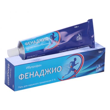 Фото Фенаджио, гель для наружного применения 5%, 100 г