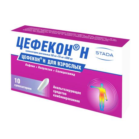Фото Цефекон Н, суппозитории, 10 шт.