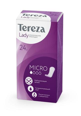 Фото Tereza Lady Micro, прокладки урологически, 24 шт.