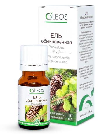 Фото Oleos Масло эфирное Ели, флакон 10 мл, 1 шт.