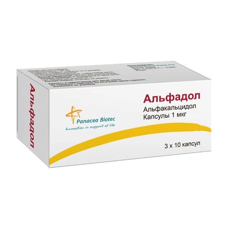 Фото Альфадол, капсулы 1 мкг, 30 шт.