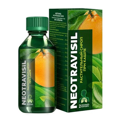 Фото Неотрависил, сироп со вкусом апельсина 100 мл