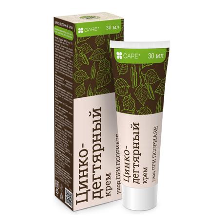 Фото Яркая аптечка, цинко-дегтярный крем, 30 мл