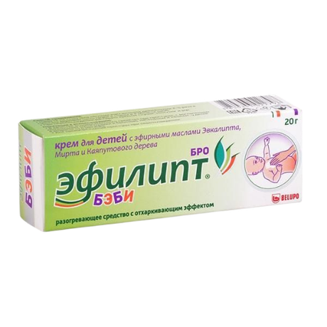Фото Эфилипт Бро Бэби, крем для детей, 20 г