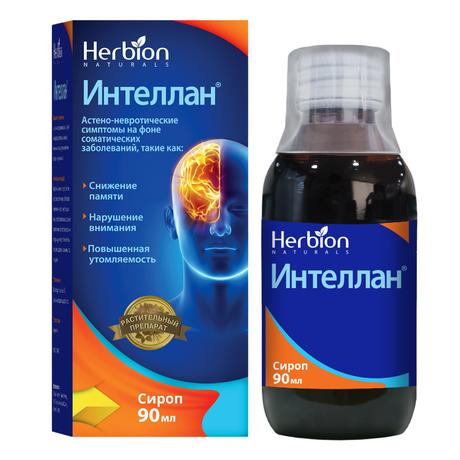 Фото Интеллан, сироп, 90 мл