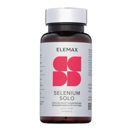 Фото ELEMAX Селен Соло, таблетки 400 мг, 60 шт.