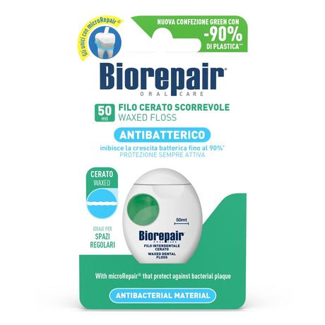 Фото Biorepair Filo Cerato Scorrevole/Вощеная скользящая зубная нить, 50 м