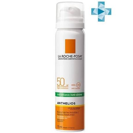 Фото La Roche-Posay Anthelios спрей-вуаль д/лица солнцезащит матир SPF50+ косметический спрей 75 мл №1