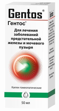 Фото Гентос, капли гомеопатические, 50 мл