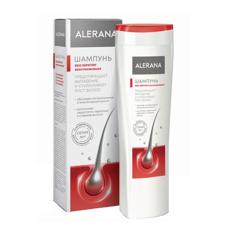 Фото Алерана шампунь от выпадения, для роста волос Био Кератин 400 мл