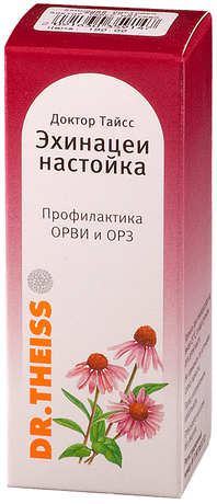 Фото Доктор Тайсс Эхинацея,  настойка, флакон50 мл, 1 шт.