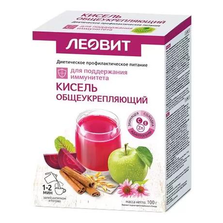 Фото Леовит Кисель Общеукрепляющий 20 г, 5 шт.