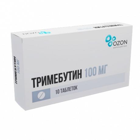 Фото Тримебутин, таблетки 100 мг, 10 шт.