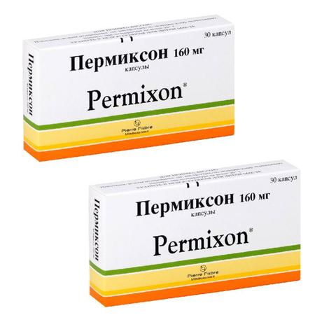 Фото Набор 2уп Пермиксон капсулы 160мг 30шт