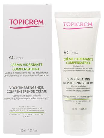 Фото Topicrem АК, Крем компенсирующий, увлажняющий 40 мл, 1 щт.