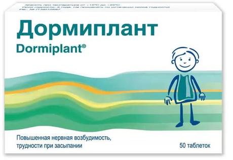 Фото Дормиплант таблетки, покрытые пленочной оболочкой, 50 шт.