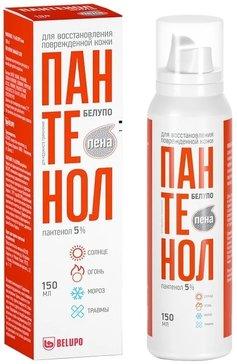 Фото Пантенол Белупо, пена 5%, 150 мл