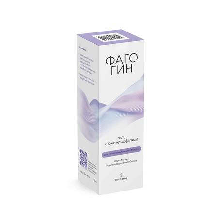 Фото Фагогин, гель для интимной гигиены с бактериофагами, 50 мл