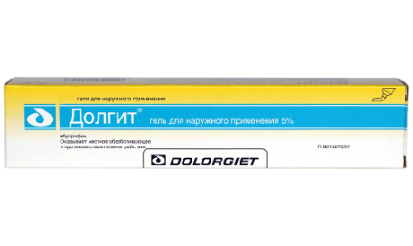 Фото Долгит, гель 5%, 150 г