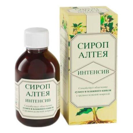 Фото Алтея сироп Интенсив, сироп для приема внутрь, 150 мл, 1 шт.