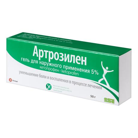 Фото Артрозилен, гель 5%, 50 г