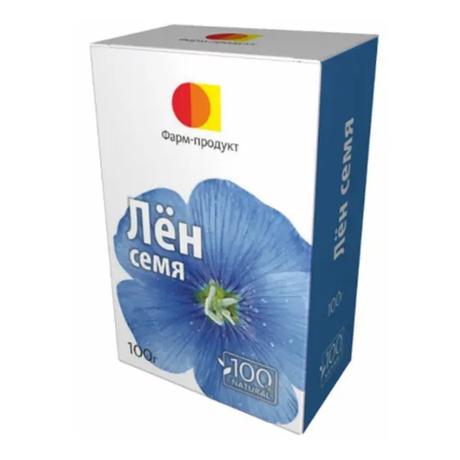 Фото Лен семя, фиточай, 100 г