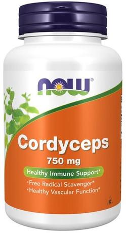 Фото NOW Кордицепс, капсулы массой 900 мг, 90 шт.