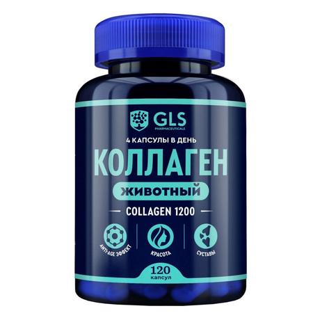 Фото GLS Животный коллаген, капсулы 400 мг, 120 шт.