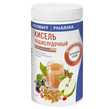 Фото Леовит PHARMA Кисель Поджелудочный банка 400 г