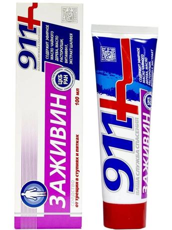 Фото 911 Заживин, гель-бальзам 100 мл