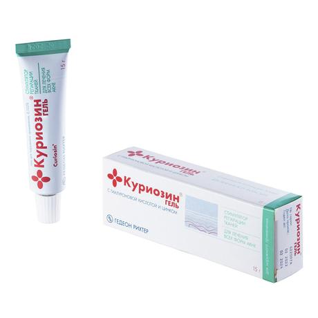 Фото Куриозин, гель 0.103%, 15 г