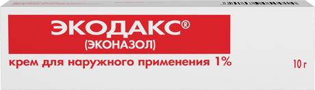 Фото Экодакс, крем 1%, 10 г