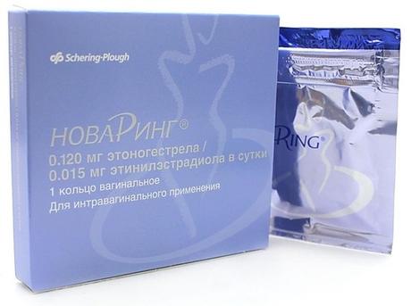 Фото НоваРинг, кольцо вагинальное 0.015 мг+0.120 мг/сутки, 1 шт.