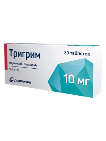 Фото Тригрим, таблетки 10 мг, 30 шт.