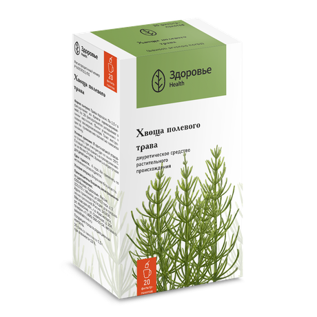 Фото Хвощ полевой трава, фильтр-пакеты 1,5 г, 20 шт.