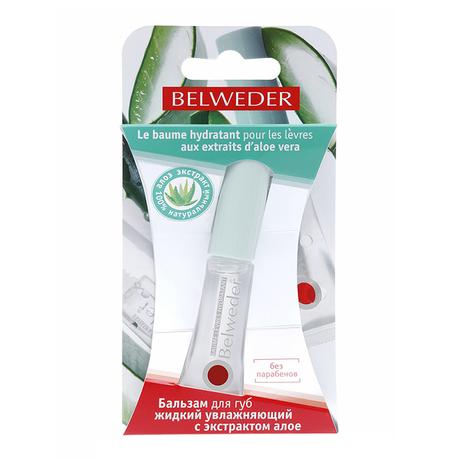 Фото Belweder, бальзам для губ с экстрактом алоэ, 7 мл