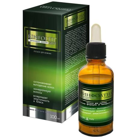 Фото Ринфолтил Силекс, лосьон для мужчин против выпад волос, 100 мл