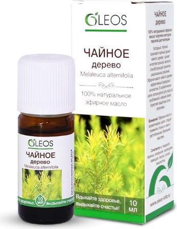 Фото Oleos, эфирное масло чайного дерева, 10 мл