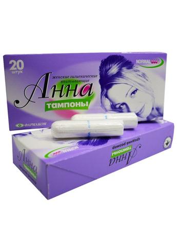 Фото Тампоны Анна средние, 20 шт.