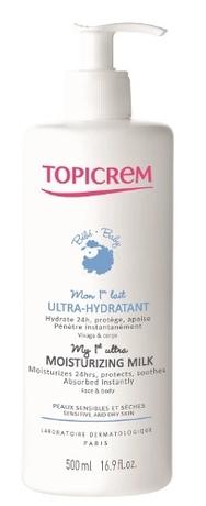 Фото Topicrem, молочко ультра-увлажняющее, 500 мл