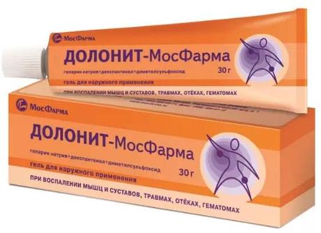 Фото Долонит-Мосфарма, гель, 30 г