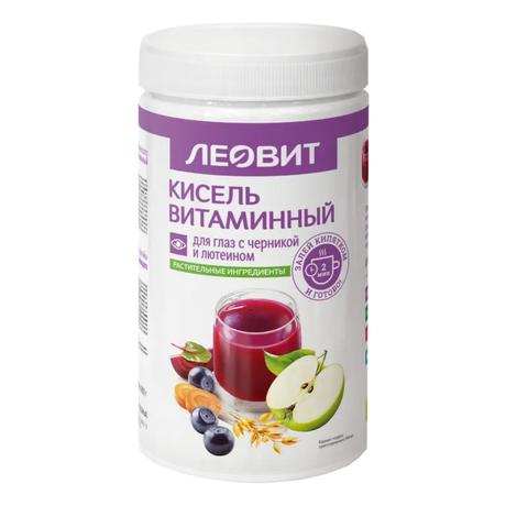 Фото Леовит Кисель Витаминный для глаз с черникой и лютеином, 400 г
